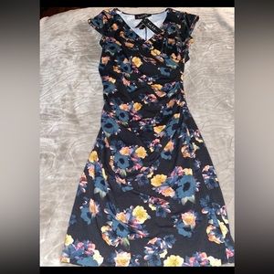 Nicole Miller Collection Ruched Cocktail Dress Size M NWT $397